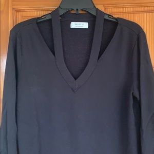 Bailey 44 V- Neck cut-out sweater Size S